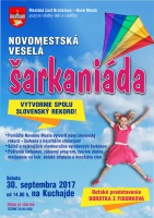 Novomestská veselá šarkaniáda 2017 - pomôžte nám vytvoriť slovenský rekord!