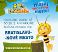 Aj tento rok zabojujeme o jedno z detských ihrísk Žihadielko, ktoré postaví spoločnosť Lidl v slovenských obciach a mestách.
Pomôžte aj vy a zahlasujte za mestskú čas…