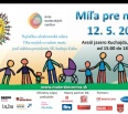 Pozývame vás na najväčšiu celoslovenskú oslavu Dňa matiek – MÍĽU PRE MAMU. Stretneme sa v sobotu 12. mája na Kuchajde, akcia sa koná od 14.45 do 18.00 hod. Mestská čas…